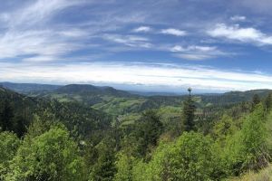 Blick vom Westweg ins Renchtal